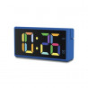 Reloj Despertador Digital Azul  Ibiza