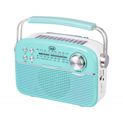 Radio portátil multibanda con energía solar  USB