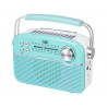 Radio portátil multibanda con energía solar  USB