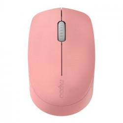 Ratón Rapoo M100 Silent Ratón Rosa Multi-Mode
