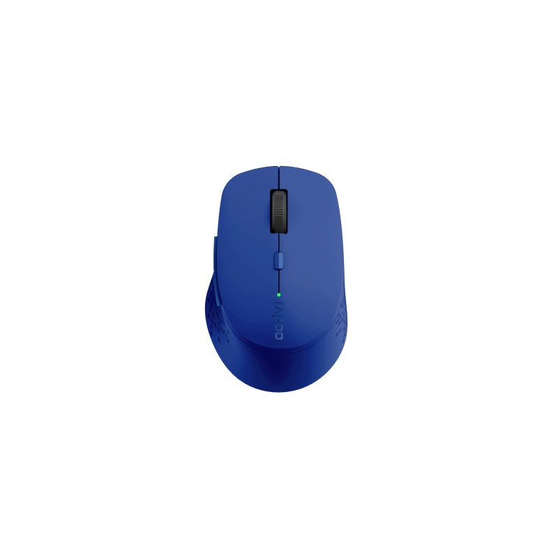 Ratón Rapoo M300 Silent Ratón Azul Multi-Mode