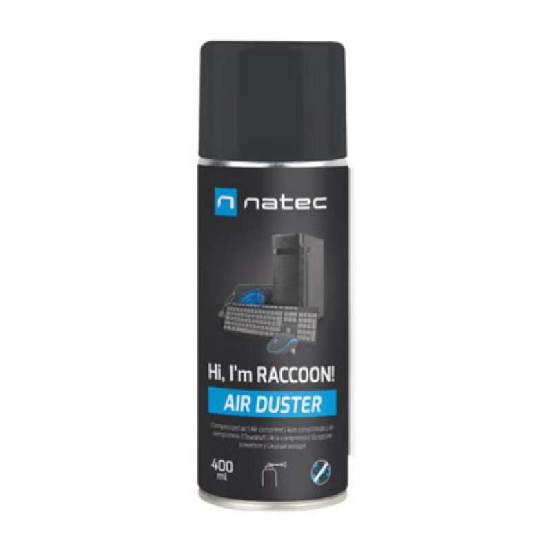 AIRE COMPRIMIDO NATEC RACCOON 400 ML