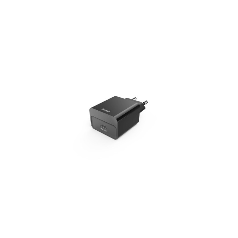 Cargador Rápido 230V  USB-C  PD  20 W  Negro