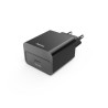 Cargador Rápido 230V  USB-C  PD  20 W  Negro