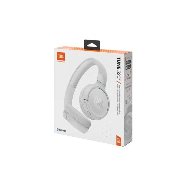 AURICULARES JBL DIADEMA BLUETOOTH TUNE 525 BLANCO
