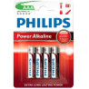 PILAS PHILIPS POWER ALKALINE AAA LR03 BLISTER*4