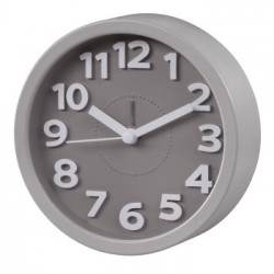 Reloj Despertador Retro Gris