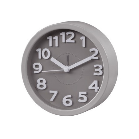 Reloj Despertador Retro Gris