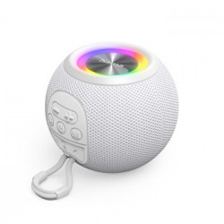 Altavoz BT Ball Shape Blanco