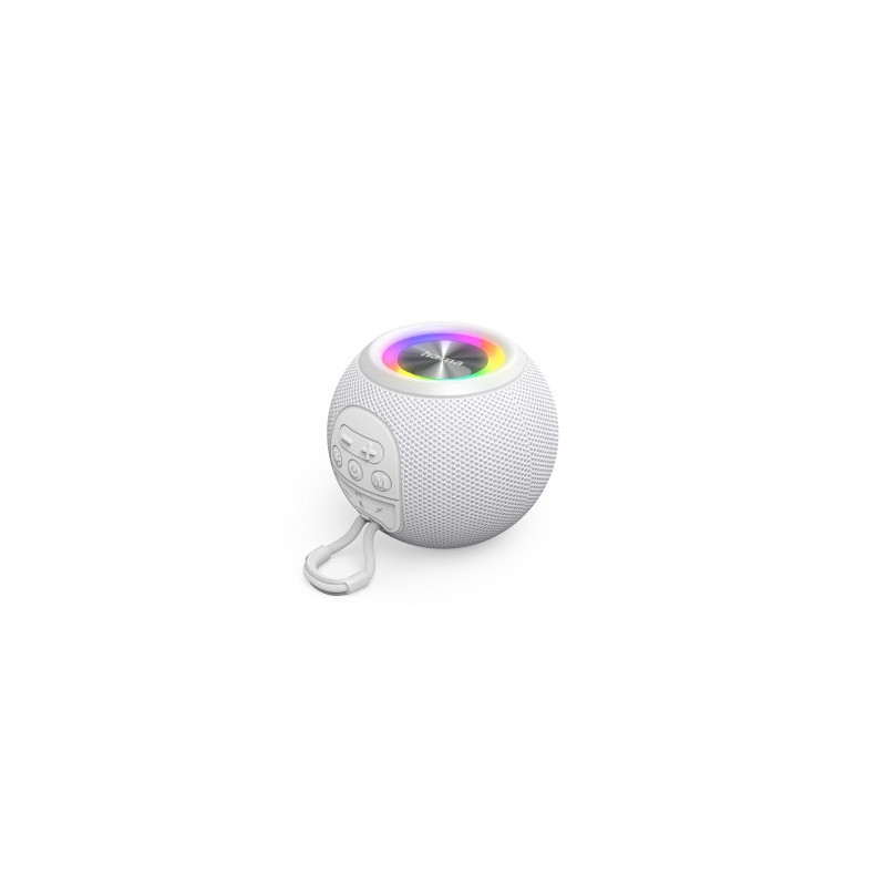 Altavoz BT Ball Shape Blanco Altavoz BT Ball Shape Blanco
