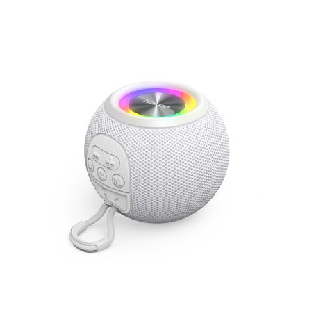 Altavoz BT Ball Shape Blanco