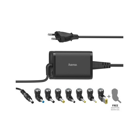 Cargador universalportatil 7 adapt  de 15-19V/65W