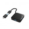 USB Hub  4 Puertos  5 Gbps  USB-C hama 
