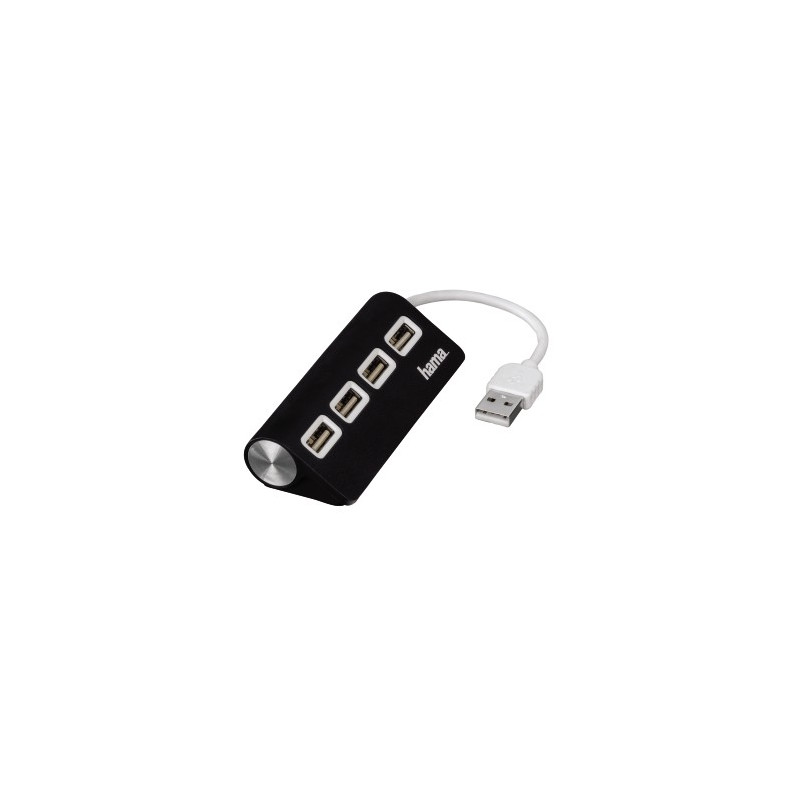 PC Hub USB 2 0 1 4 Pasivo Negro BL PC Hub USB 2 0 1 4 Pasivo Negro BL