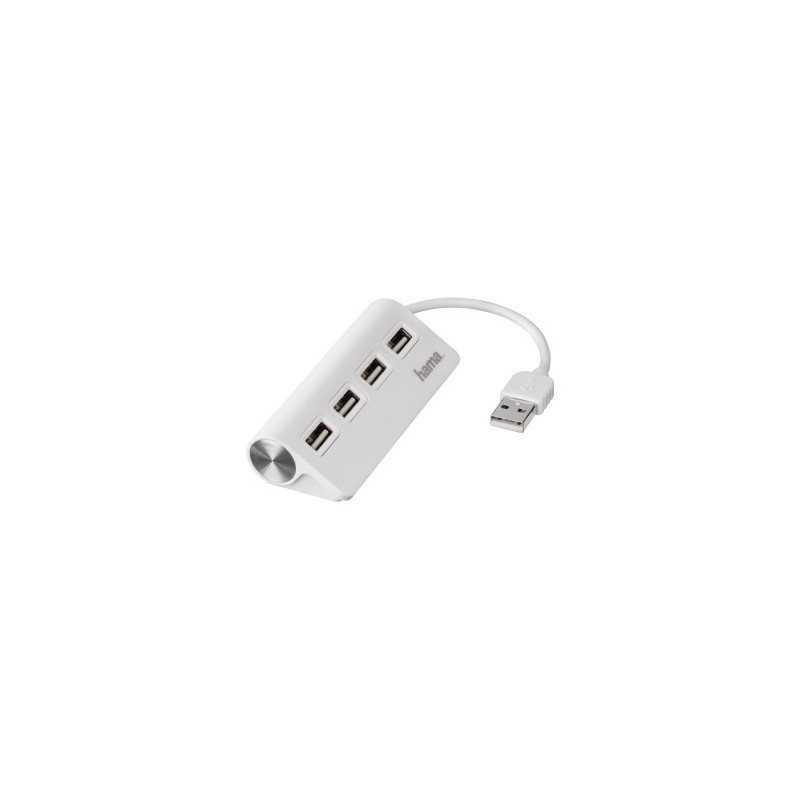PC Hub USB 2 0 1 4 Pasivo Blanco BL