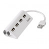 PC Hub USB 2 0 1 4 Pasivo Blanco BL