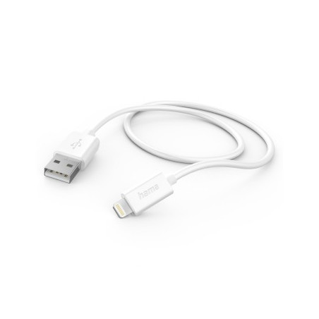 Cable USB A Lightning 2 0 480Mbt/s 2 4A 1m Blanco