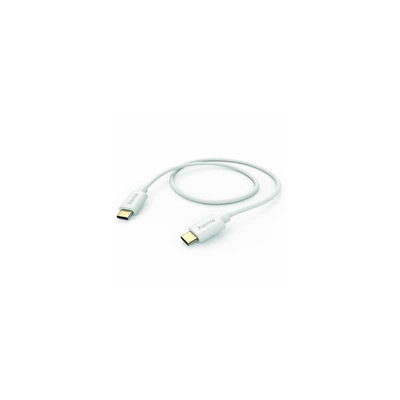Cable GSM USB C 2 0 480Mbt/s 3A 1m Blanco Cable GSM USB C 2 0 480Mbt/s 3A 1m Blanco