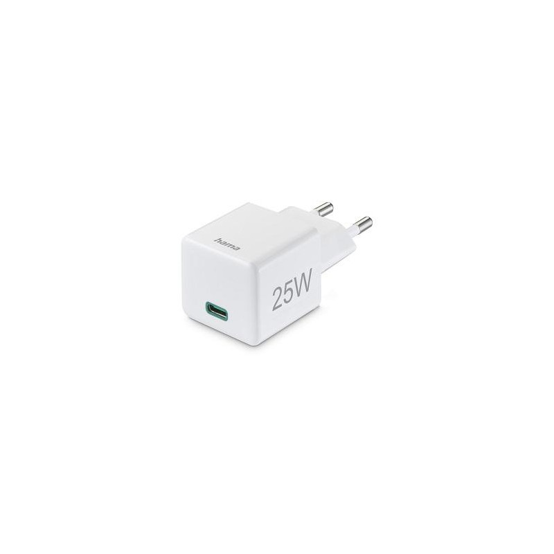 Cargador 220V ``25W´´ USB-C QC PD Blanco Cargador 220V ``25W´´ USB-C QC PD Blanco
