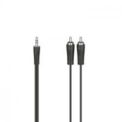 Cable Audio Jack 3 5mm M - 2RCA M 1 5m