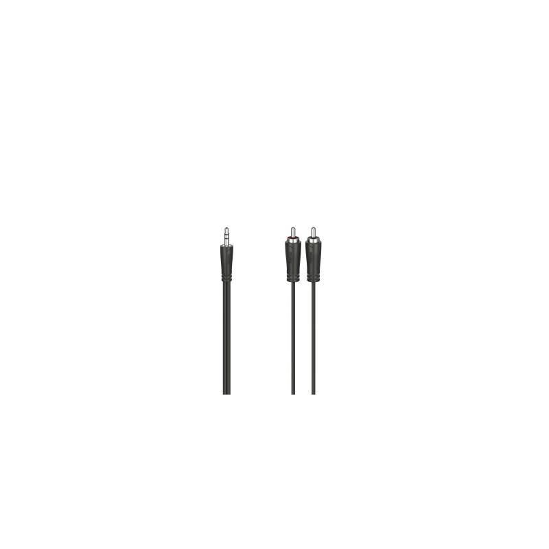 Cable Audio Jack 3 5mm M - 2RCA M 1 5m