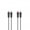 Cable Audio 2RCA M - 2RCA M 1 5 m