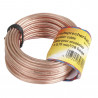 Cable Audio OFC 2x0 75mm 20 m Transparente