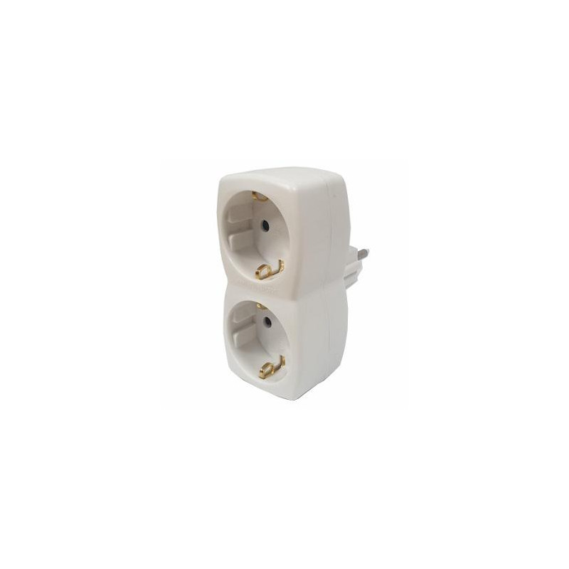 Distribuidor 1M-2H 3600W 250V Blanco Distribuidor 1M-2H 3600W 250V Blanco