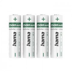 4 Pilas Rec NI-MH 2500 mAh 1 2V Reales
