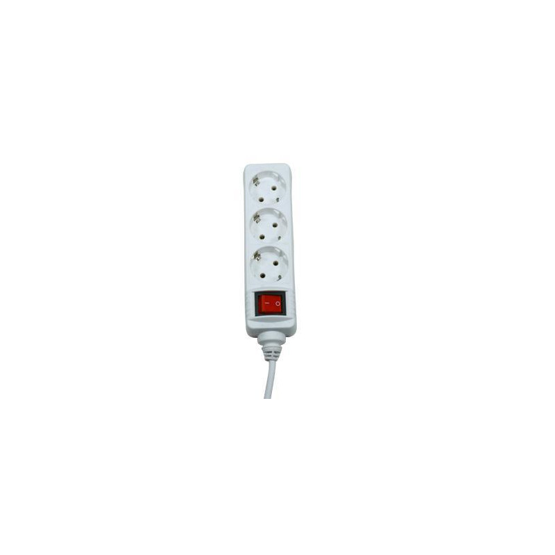 HOME REGLETA 3 TOMAS BLANCO INTERRUPTOR HOME REGLETA 3 TOMAS BLANCO INTERRUPTOR