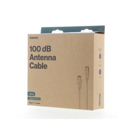 Cable Antena M-H 100dB 10m TEC