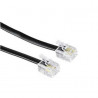 Cable 6p4c M-6p4c M 10m Negro HAMA
