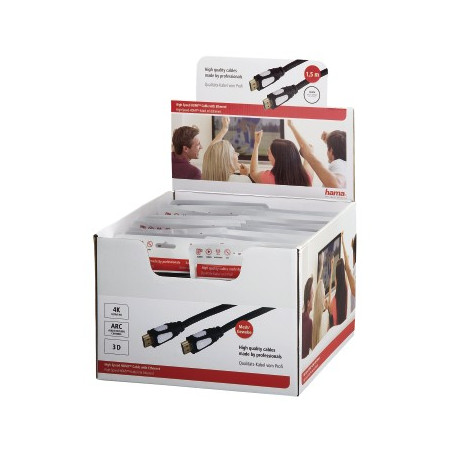 Cable Video HDMI-HDMI HSE 1 5m Negro  Polybag  HQ