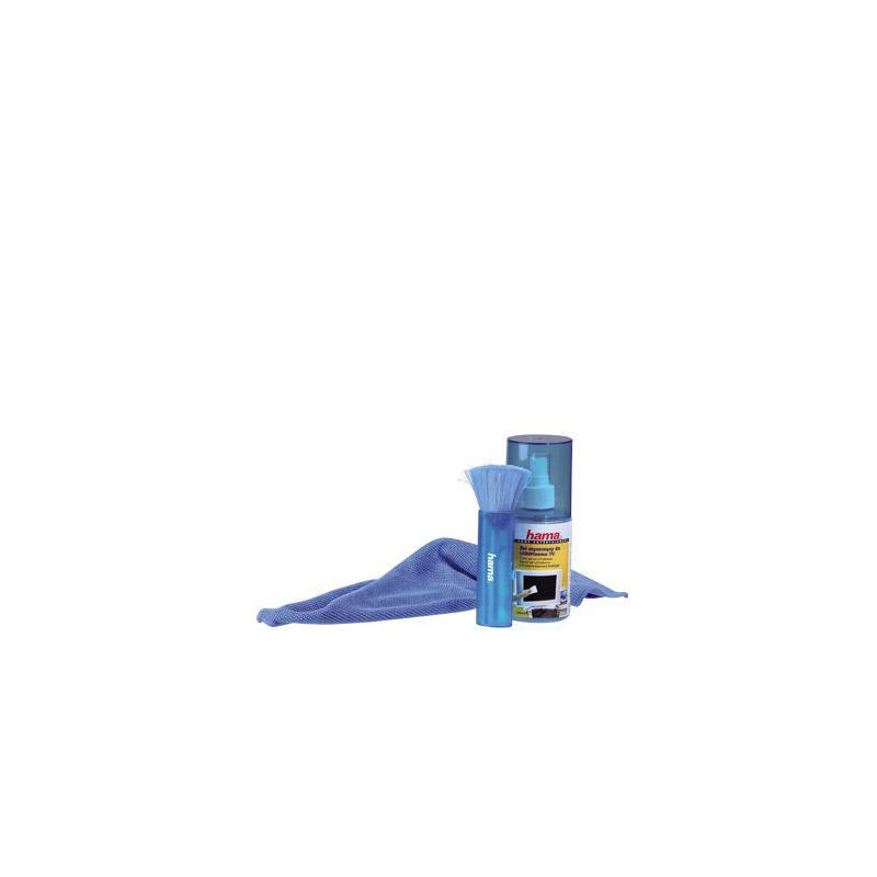 Kit Limpiador para TV Spray Gamuza Plumero