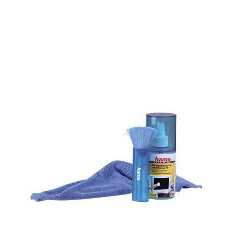 Kit Limpiador para TV Spray Gamuza Plumero