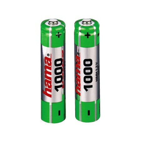 Pilas Recargables AAA Ni-MH 1000mAh Reales