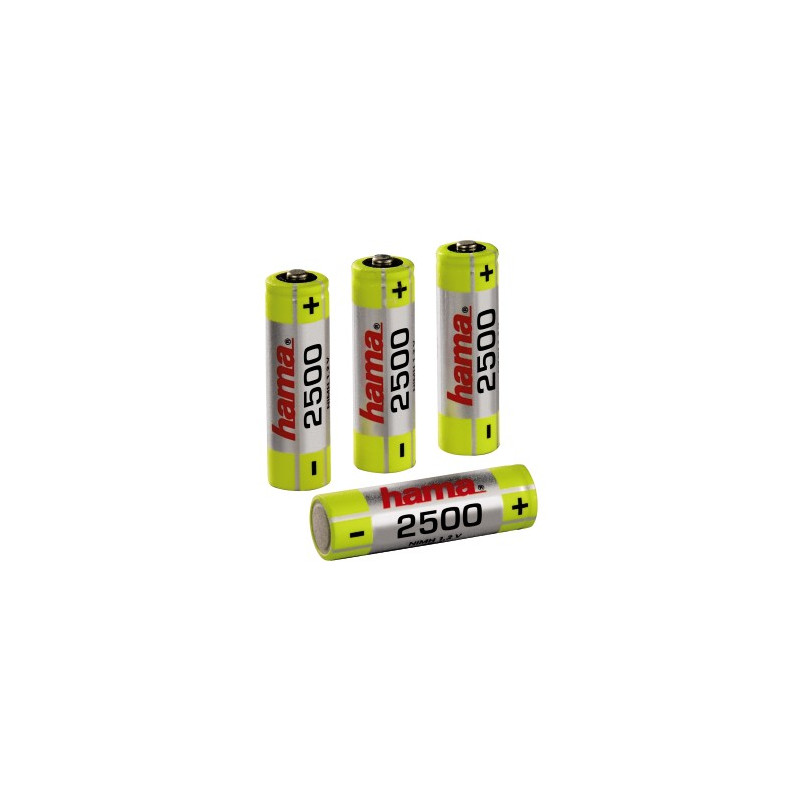 Pilas Recargables AA Ni-MH 2500 mAh Reales