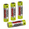 Pilas Recargables AA Ni-MH 2500 mAh Reales