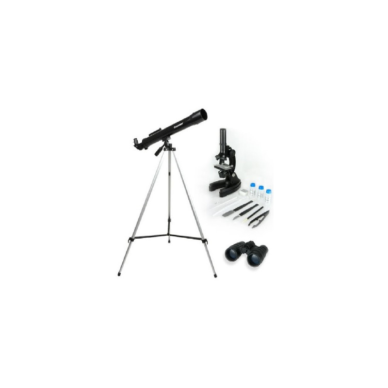 Kit Telescopio/Microscopio/Binocular celestron Kit Telescopio/Microscopio/Binocular celestron