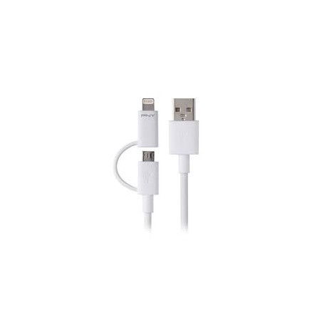 2 IN 1 CHARGE LIGHTNING   MICRO USB 