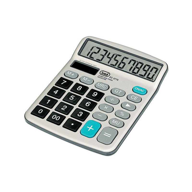 CALCULADORA ELECTRONICA 10C PLATA CALCULADORA ELECTRONICA 10C PLATA