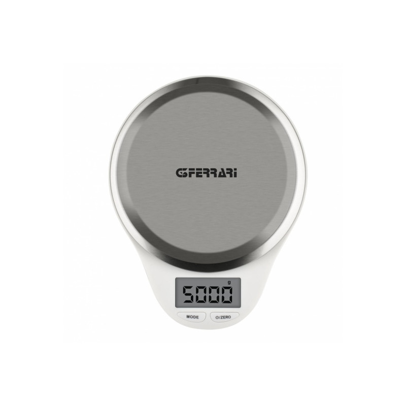 Balanza de cocina electrónica G3FERRARI blanca Balanza de cocina electrónica G3FERRARI blanca