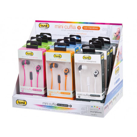 AURICULARES CON MICRÓFONO TREVI