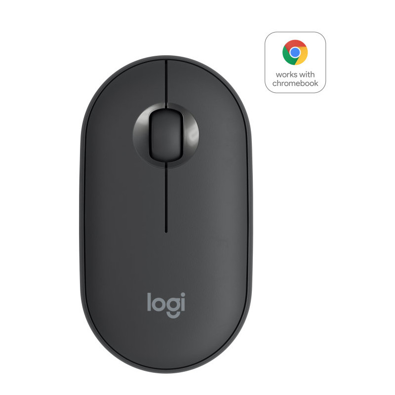 Ratón inalámbrico Logitech Pebble M350 - Grafito Ratón inalámbrico Logitech Pebble M350 - Grafito