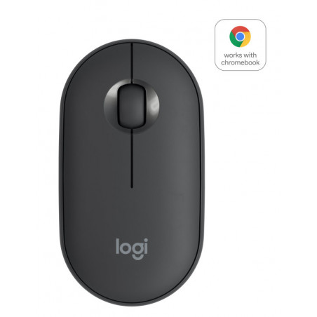 Ratón inalámbrico Logitech Pebble M350 - Grafito