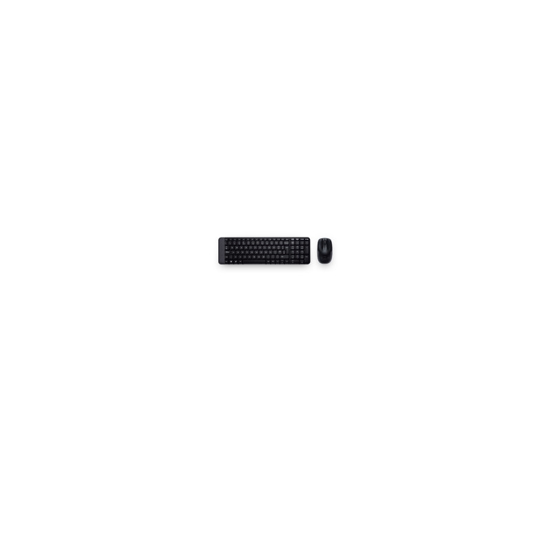 LOGITECH MK220  RF INALAMBRICO   10 METROS   NEGRO