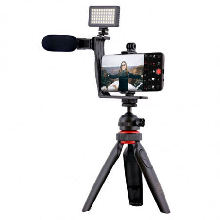 kit influencer tripode micro flash TNB 
