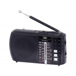 RADIO PORTÁTIL MULTIBANDA BLUETOOTH MP3 TREVI NEGR