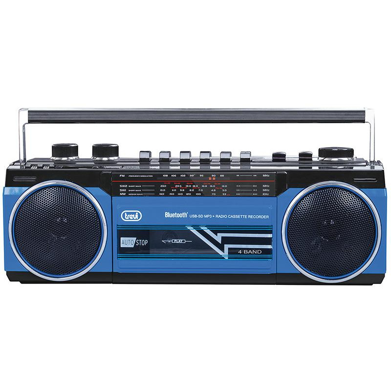 GRABADOR DE RADIO BLUETOOTH TREVI AZUL GRABADOR DE RADIO BLUETOOTH TREVI AZUL