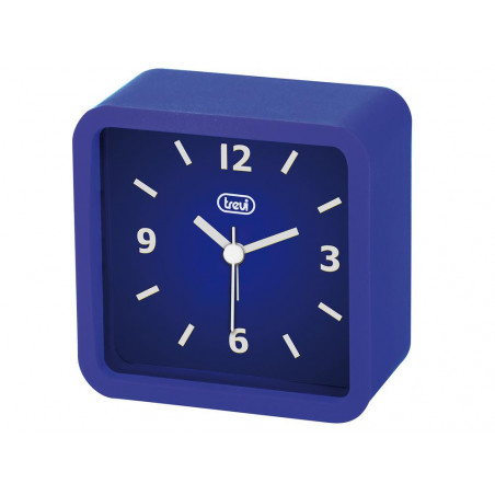  RELOJ DE CUARZO AZUL CON RELOJ DESPERTADOR